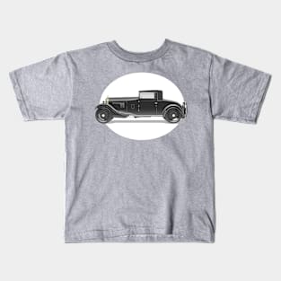 Retro Car Illustration Kids T-Shirt